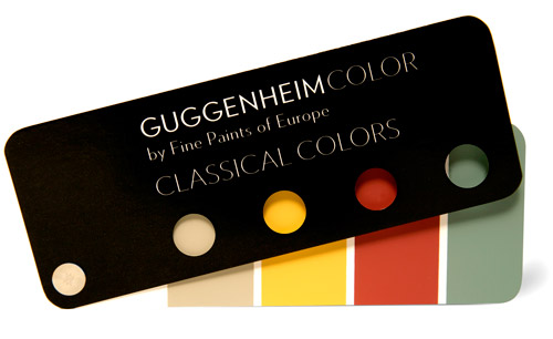Краски от Guggenheim