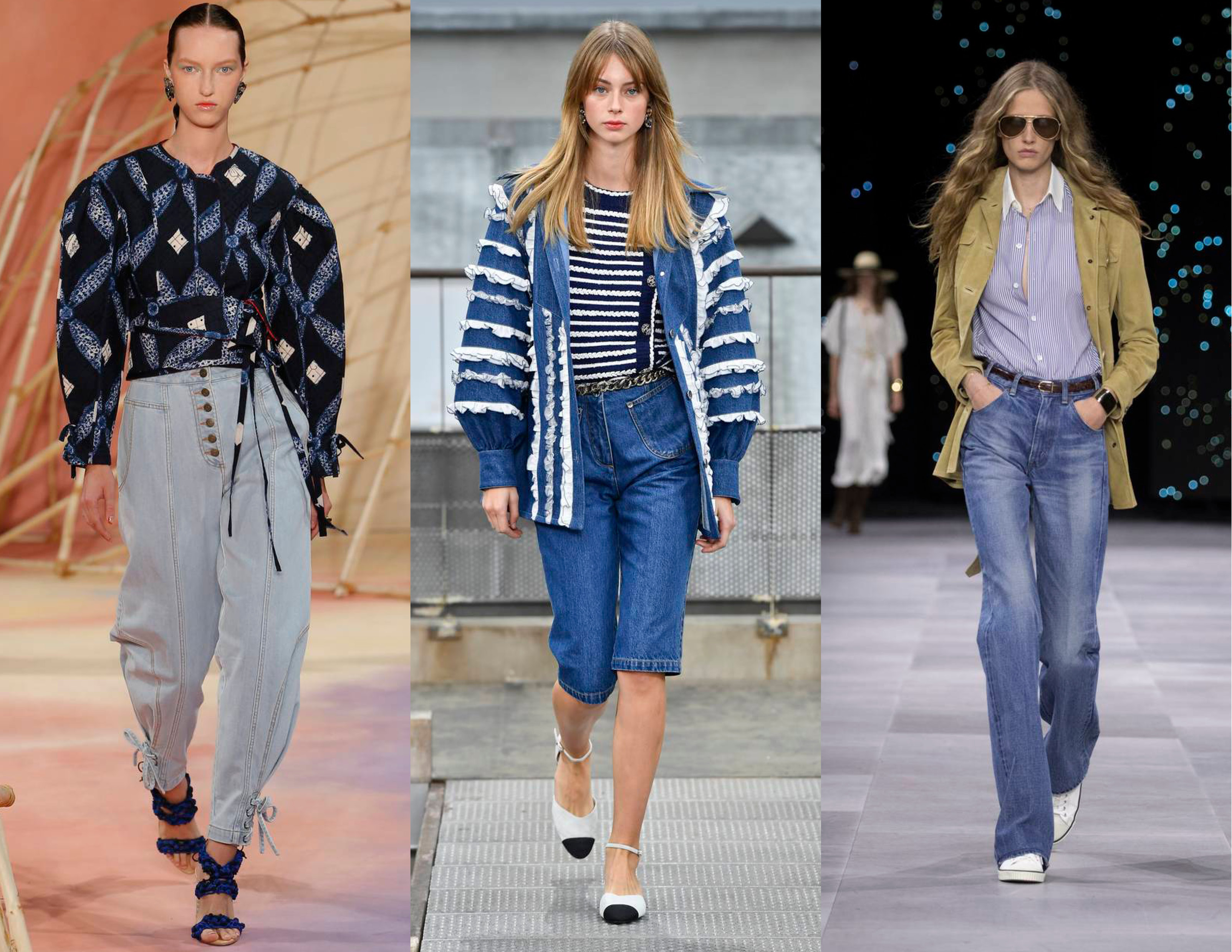 Модные джинсы лета 2020: 6 актуальных трендов